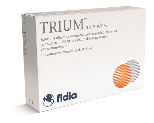 TRIUM MONODOSE GOCCE OCULARI 15 FLACONCINI - FARMACIA33