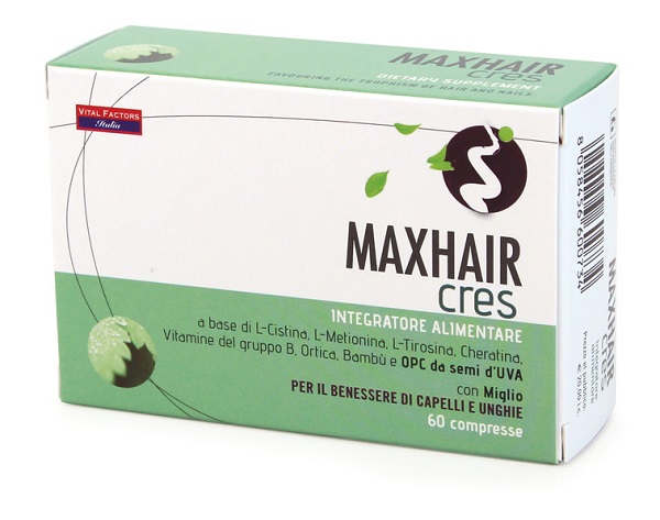 MAX HAIR CRES 60CPR - FARMACIA33