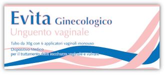 EVITA GINECOLOG UNGUENTO VAGINALE TUBO DA 30 G + 6 APPLICATORI VAGINALI MONOUSO - FARMACIA33