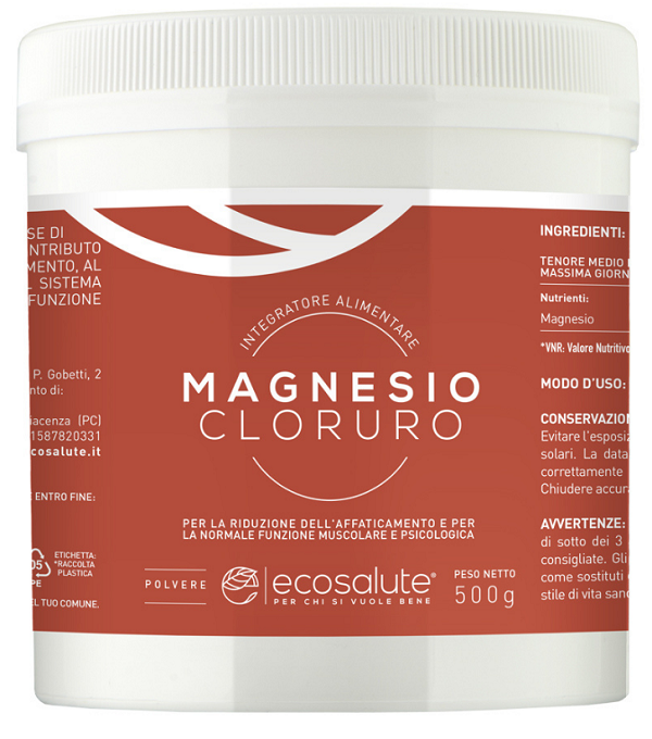 MAGNESIO CLORURO POLVERE 500 G - FARMACIA33