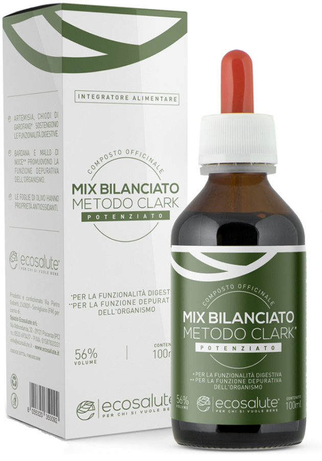 MIX BILANCIATO CLARK COMPOSTO OFFICINALE 100 ML - FARMACIA33
