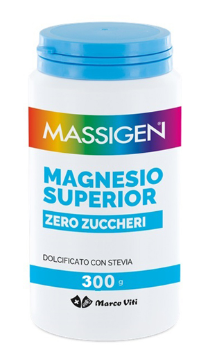 MASSIGEN MAGNESIO SUPERIOR ZERO ZUCCHERI 300 G - FARMACIA33