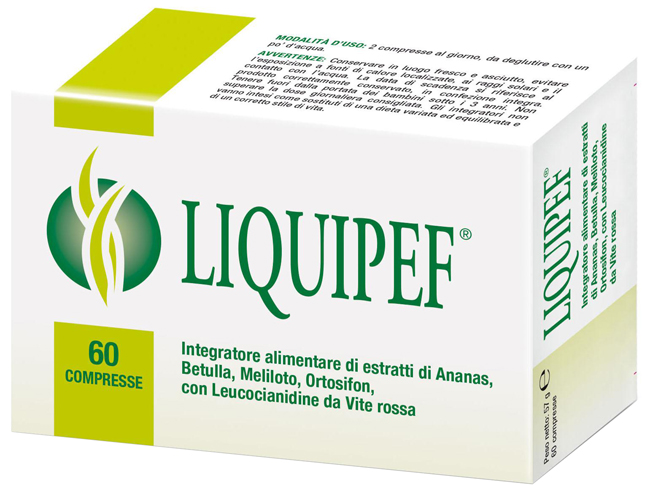 LIQUIPEF 60 COMPRESSE - FARMACIA33