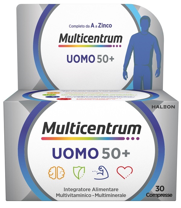 MULTICENTRUM UOMO 50+ 30 COMPRESSE - FARMACIA33