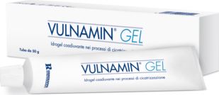 VULNAMIN MEDICAZIONE INTERATTIVA IN GEL A BASE DI AMINOACIDICOSTITUTIVI DEL COLLAGENE E SODIO JALURONATO TUBO 50 G - FARMACIA33