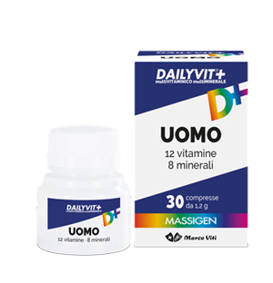 MASSIGEN UOMO MULTIVITAMINICO E MULTIMINERALE 30 COMPRESSE RIVESTITE - FARMACIA33
