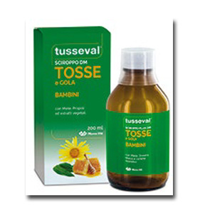 TUSSEVAL SCIROPPO TOSSE BAMBINI 200 ML - FARMACIA33