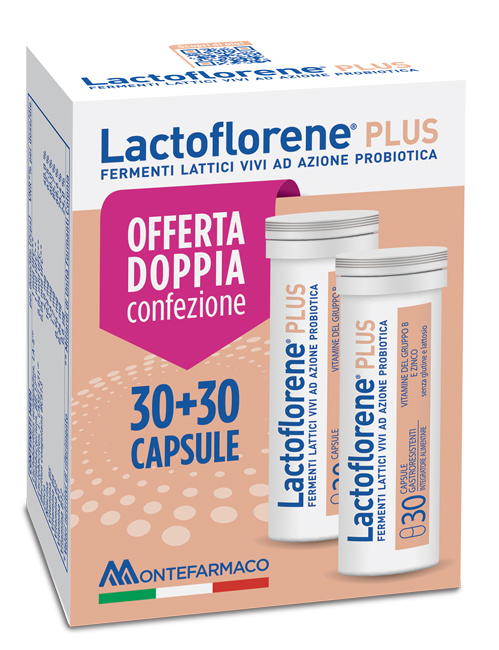 LACTOFLORENE PLUS BIPACK 30 CAPSULE 26,40 G - FARMACIA33