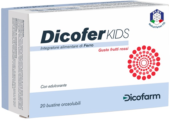 DICOFER KIDS 20 BUSTINE OROSOLUBILI - FARMACIA33