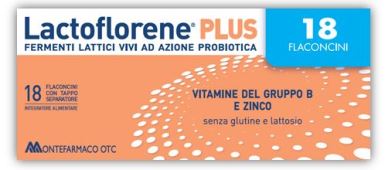 LACTOFLORENE PLUS 18 FLACONI 180 ML - FARMACIA33
