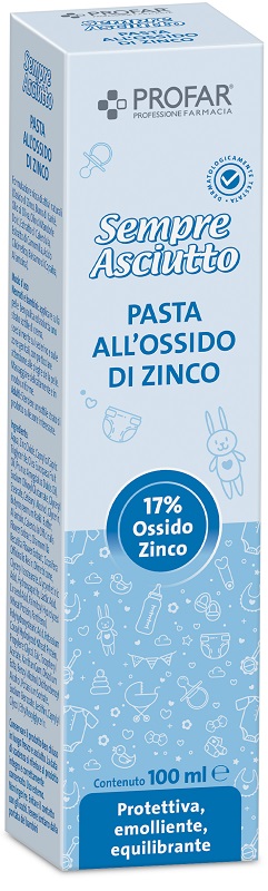 PASTA ALL'OSSIDO DI ZINCO 17% 100 ML PROFAR - FARMACIA33