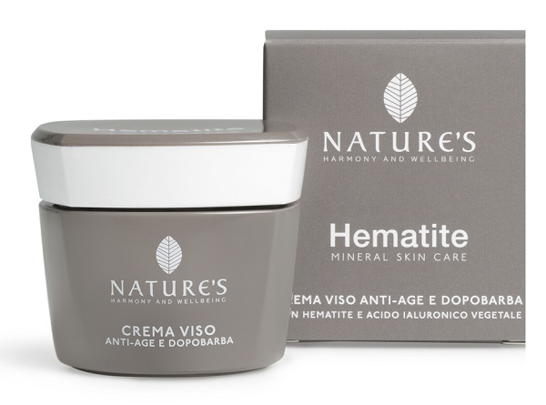 NATURES HEMATITE CREMA VISO ANTIAGE DOPOBARBA - FARMACIA33