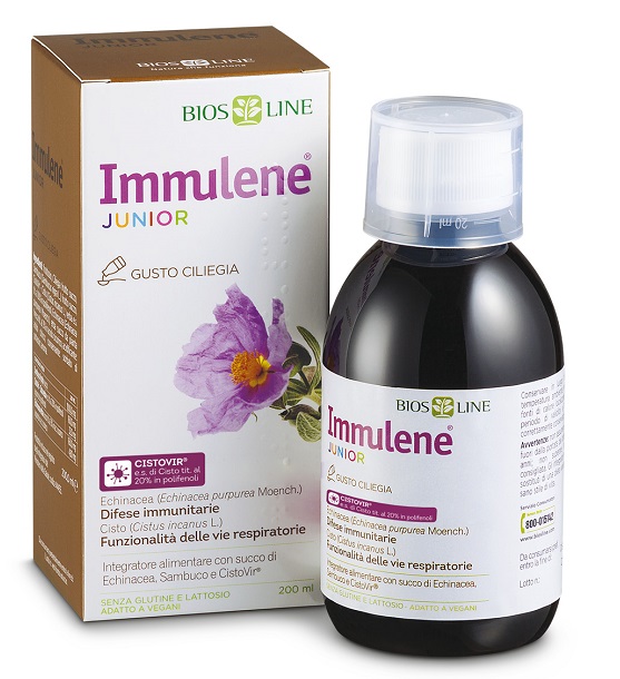 BIOSLINE IMMULENE JUNIOR 200 ML - FARMACIA33