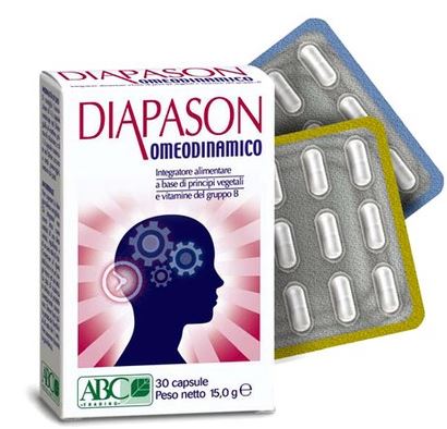 DIAPASON OMEODINAMICO 30 CAPSULE - FARMACIA33
