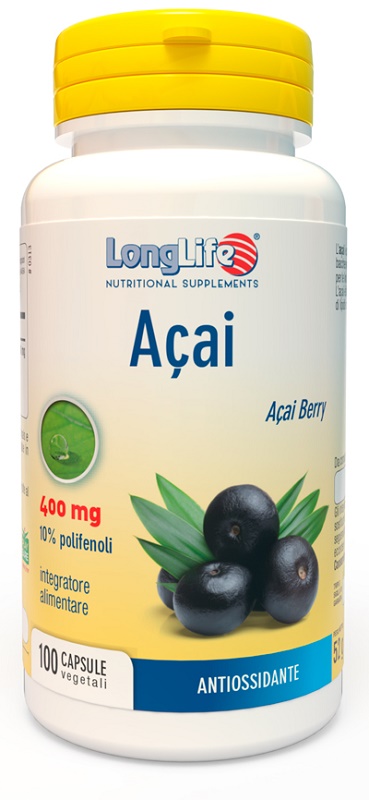 LONGLIFE ACAI 100 CAPSULE VEGETALI - FARMACIA33