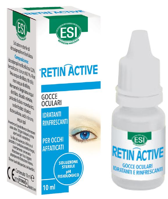 ESI RETIN ACTIVE MIRTILLO GOCCE OCULARI 1 FLACONE 10 ML - FARMACIA33
