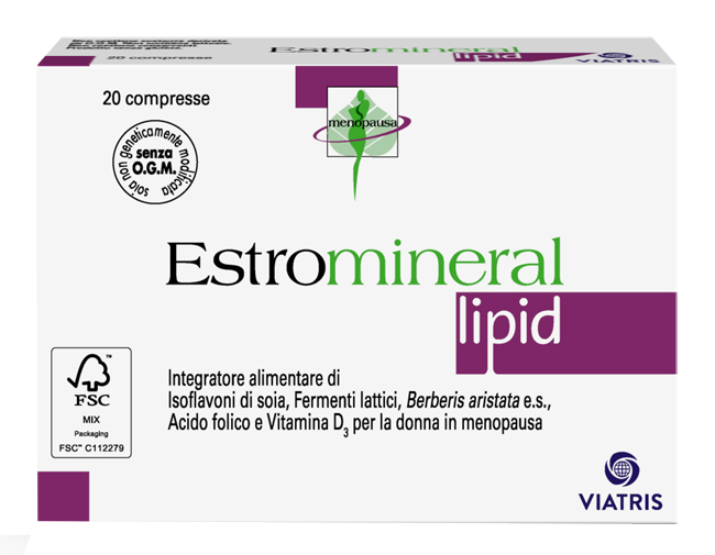 ESTROMINERAL LIPID 20 COMPRESSE - FARMACIA33