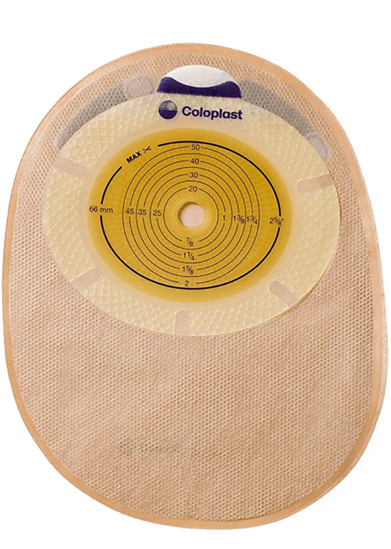 SACCA PER COLOSTOMIA CHIUSA RICOPERTA IN TESSUTO NON TESSUTOCON APERTURA ISPEZIONABILE FORO 25MM MIDI CAPAPACITA' 340ML 30 PEZZI - FARMACIA33