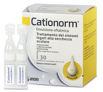 CATIONORM GOCCE 30 FIALE MONODOSE DA 0,4 ML - FARMACIA33