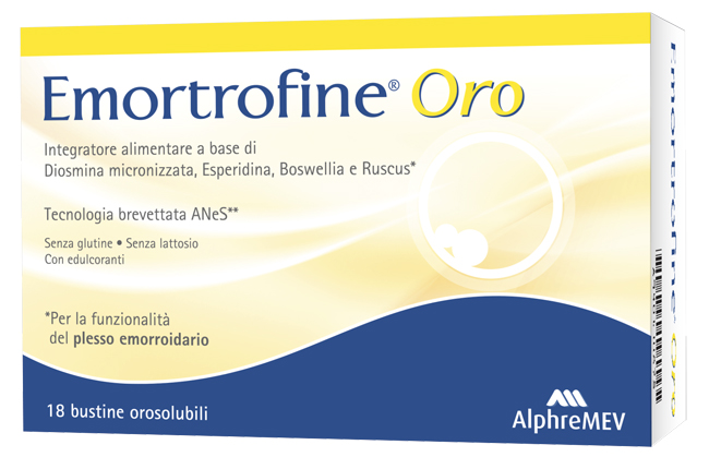 EMORTROFINE ORO 18 BUSTINE DA 3 G - FARMACIA33