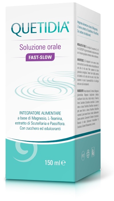 QUETIDIA SOLUZIONE ORALE FAST SLOW 150 ML - FARMACIA33