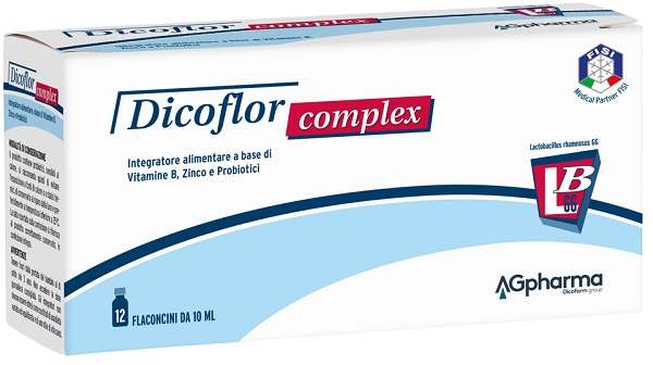 DICOFLOR COMPLEX 12 FLACONCINI DA 10 ML - FARMACIA33