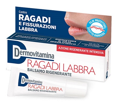 DERMOVITAMINA RAGADI LABBRA BALSAMO RIGENERANTE 8 ML - FARMACIA33