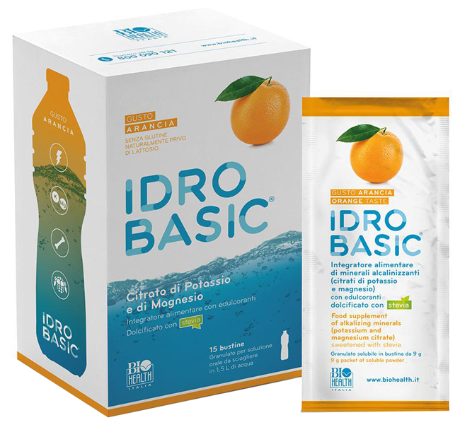 IDROBASIC ARANCIA 15 BUSTE - FARMACIA33