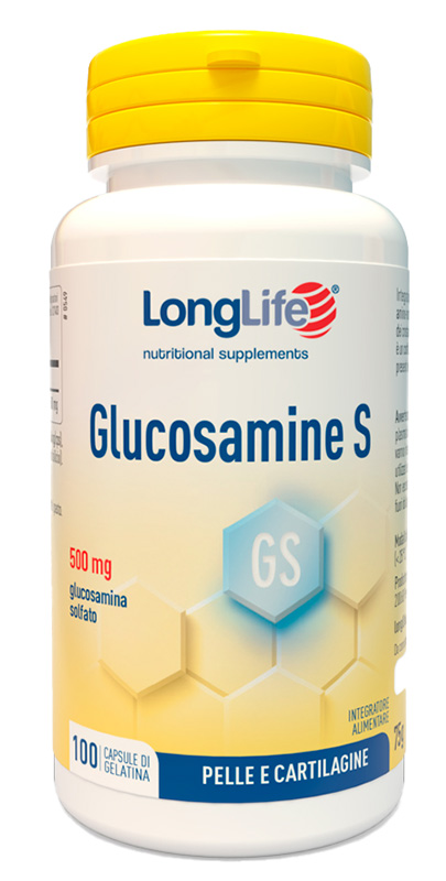 LONGLIFE GLUCOSAMINE S 100 CAPSULE DI GELATINA - FARMACIA33