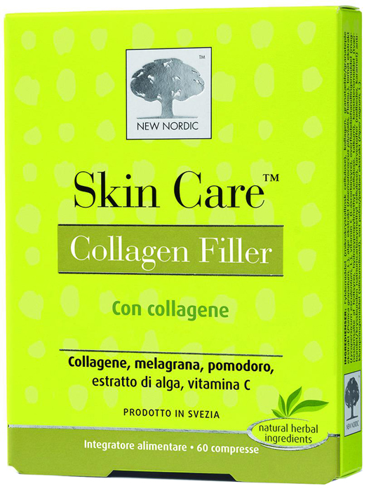 SKIN CARE COLLAGEN FILLER 60 COMPRESSE - FARMACIA33