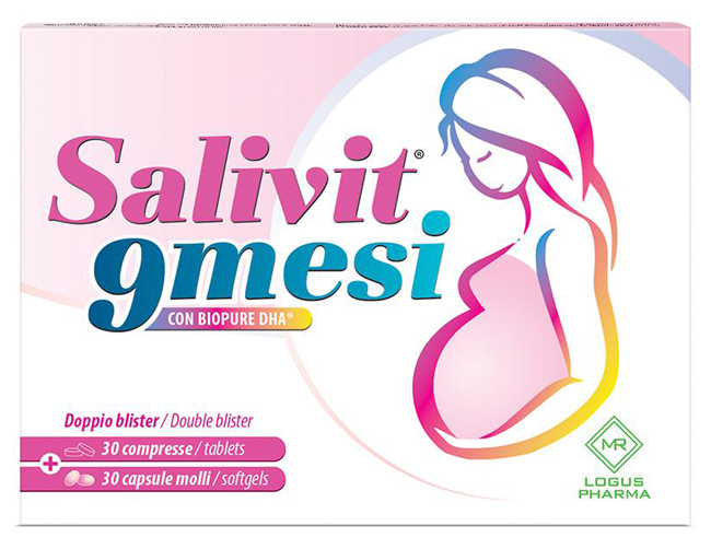 SALIVIT 9MESI 30 COMPRESSE + 30 CAPSULE MOLLI - FARMACIA33