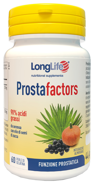 LONGLIFE PROSTAFACTORS 60 PERLE DI GELATINA - FARMACIA33