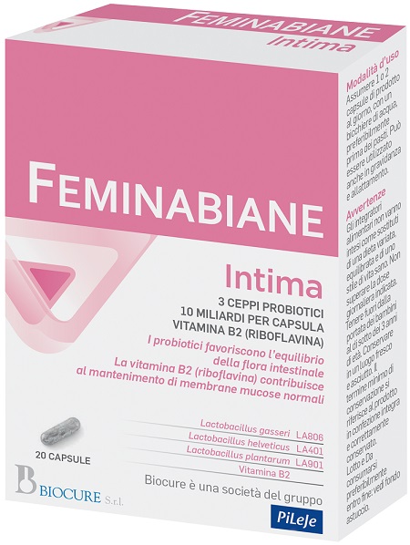 FEMINABIANE INTIMA 20 CAPSULE - FARMACIA33