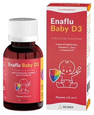 ENAFLU BABY D3 SOLUZIONE ORALE 150 ML - FARMACIA33