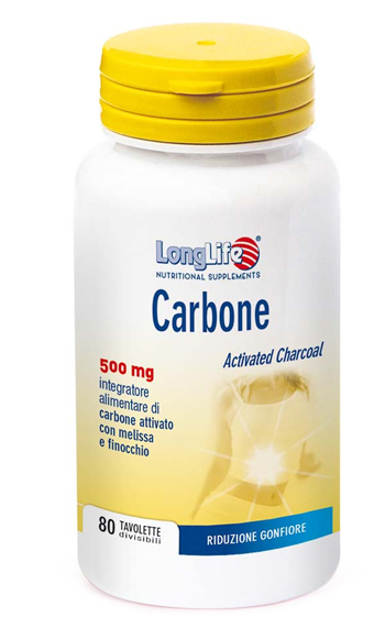 LONGLIFE CARBONE 80 TAVOLETTE - FARMACIA33