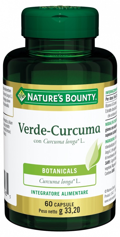 VERDE CURCUMA 60 CAPSULE 33,2 G - FARMACIA33