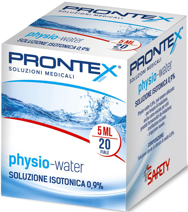 SOLUZIONE FISIOLOGICA PRONTEX PHYSIO ISOTONIC 20 FIALE DA 5 ML - FARMACIA33
