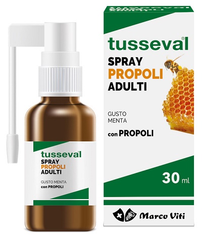 TUSSEVAL GOLA PROPOLI SPRAY PER ADULTI 30 ML - FARMACIA33