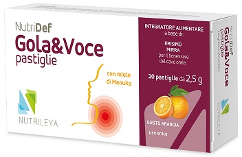 NUTRIDEF GOLA & VOCE ARANCIA 20 PASTIGLIE - FARMACIA33