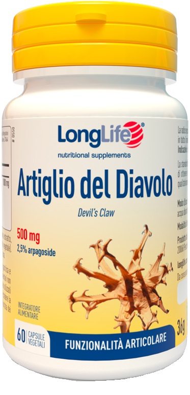 LONGLIFE ARTIGLIO DEL DIAVOLO 2% 60 CAPSULE - FARMACIA33