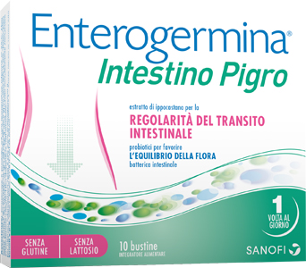 ENTEROGERMINA INTESTINO PIGRO 10 BUSTINE - FARMACIA33