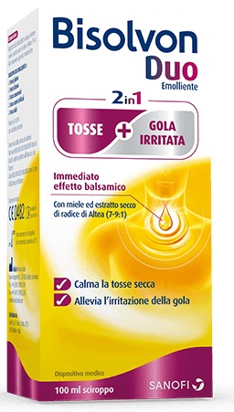 BISOLVON DUO SCIROPPO EMOLLIENTE 100 ML - FARMACIA33
