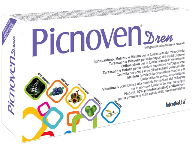 PICNOVEN DREN 50 COMPRESSE 31 G - FARMACIA33