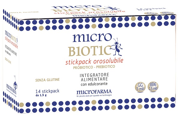 MICROBIOTIC STICK PACK 14 BUSTINE - FARMACIA33