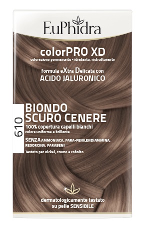 EUPHIDRA COLORPRO XD610 BIONDO SCURO 50 ML - FARMACIA33