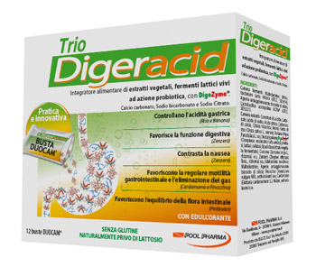TRIO DIGERACID 12 BUSTINE - FARMACIA33