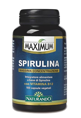 MAXIMUM SPIRULINA 100 CAPSULE - FARMACIA33