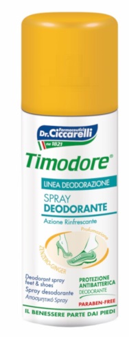 TIMODORE SPRAY DEODORANTE ALLO ZENZERO 150 ML - FARMACIA33