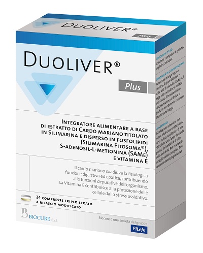 DUOLIVER PLUS 24 COMPRESSE - FARMACIA33
