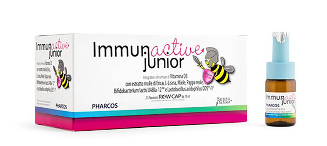 IMMUNACTIVE JUNIOR PHARCOS 21 FIALE 10 ML - FARMACIA33